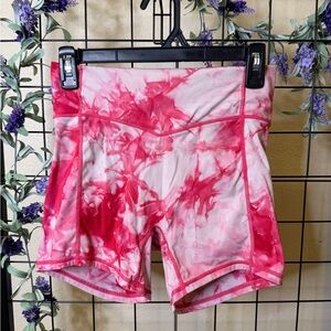 Balance Athletica Pink and White Athletic Shorts
